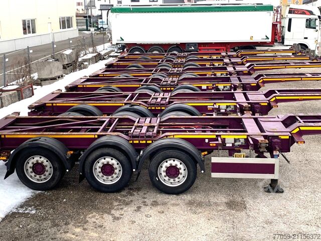 Swap body semitrailer DENNISON Extendable 1x20'/2x20' /1x40' (6.X)