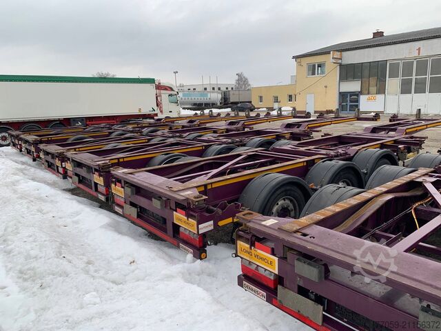 Swap body semitrailer DENNISON Extendable 1x20'/2x20' /1x40'  (6.X)