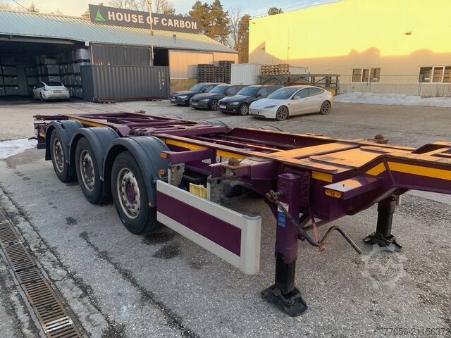 Swap body semitrailer DENNISON Extendable 1x20'/2x20' /1x40'  (6.X)