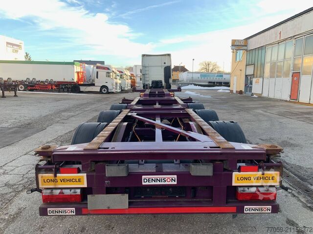 Swap body semitrailer DENNISON Extendable 1x20'/2x20' /1x40'  (6.X)