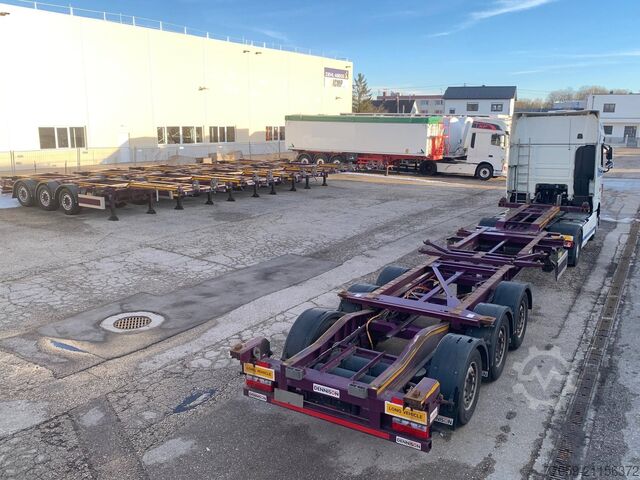 Swap body semitrailer DENNISON Extendable 1x20'/2x20' /1x40'  (6.X)