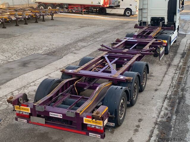 Swap body semitrailer DENNISON Extendable 1x20'/2x20' /1x40'  (6.X)