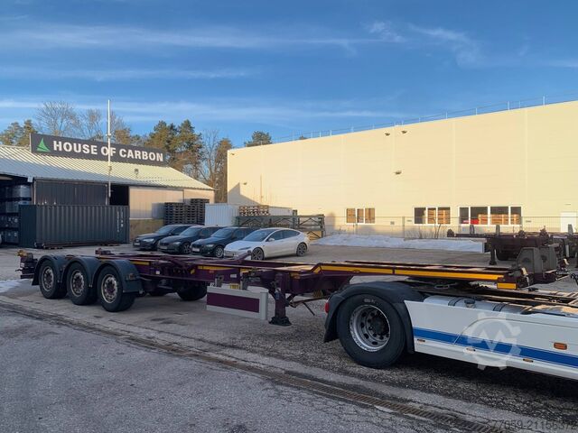 Swap body semitrailer DENNISON Extendable 1x20'/2x20' /1x40'  (6.X)