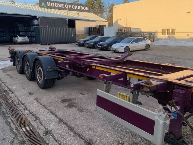 Swap body semitrailer DENNISON Extendable 1x20'/2x20' /1x40'  (6.X)