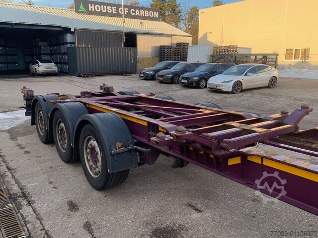 Swap body semitrailer DENNISON Extendable 1x20'/2x20' /1x40'  (6.X)
