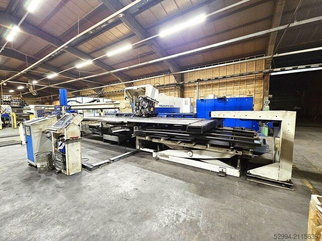 Laser-Schneidmaschinen Trumpf Trumatic punch/laser combi 600L-1600