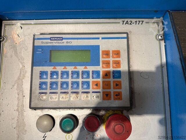 Kreis- und Schleif-Kaltsägemaschinen Clavel TA177 automatic cutting of metal reinforced hoses