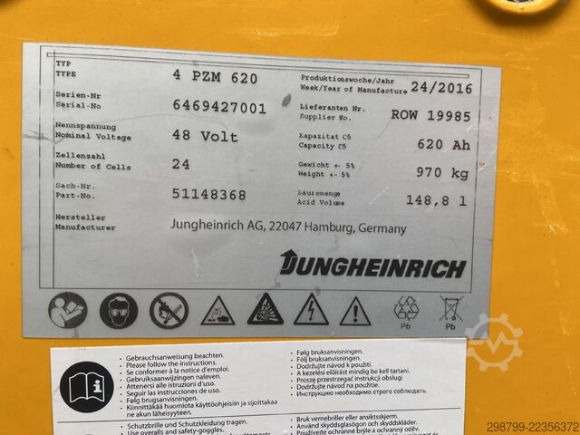 Schubmaststapler Jungheinrich ETV 216