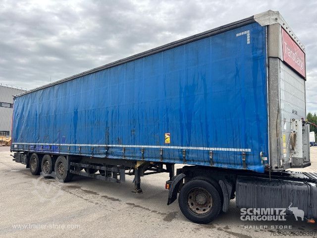 Auflieger mit Pritsche & Plane Schmitz Cargobull Semitrailer Curtainsider Standard