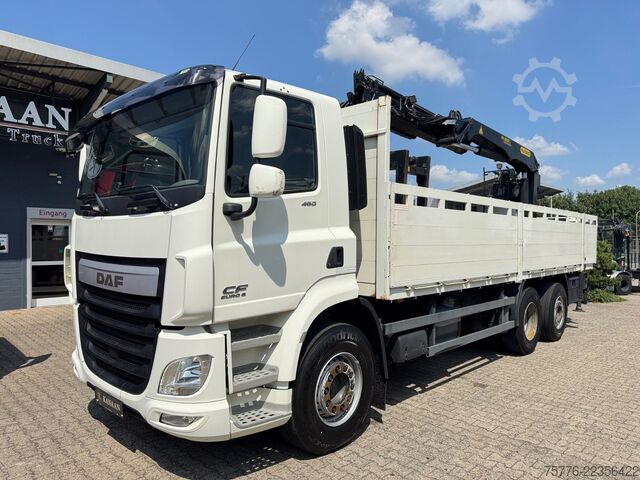 Truck mounted crane DAF CF 460  6x2  Baustoff Palfinger PK18001L