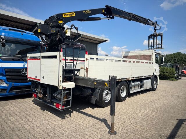 Truck mounted crane DAF CF 460  6x2  Baustoff Palfinger PK18001L