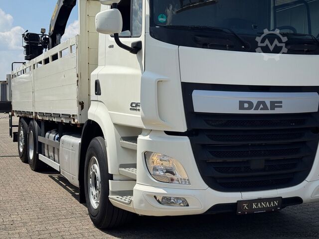Truck mounted crane DAF CF 460  6x2  Baustoff Palfinger PK18001L