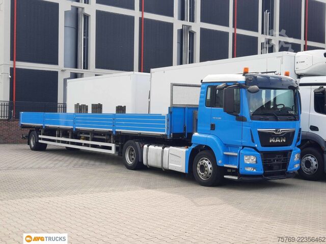Semitrailer  1-Achs Auflieger 12,8 m Drehschemellenkung