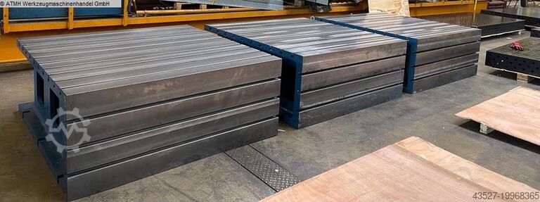 Aufspannplatte / Aufspannwürfel GERD WOLFF 1500 x 1500 x 800mm