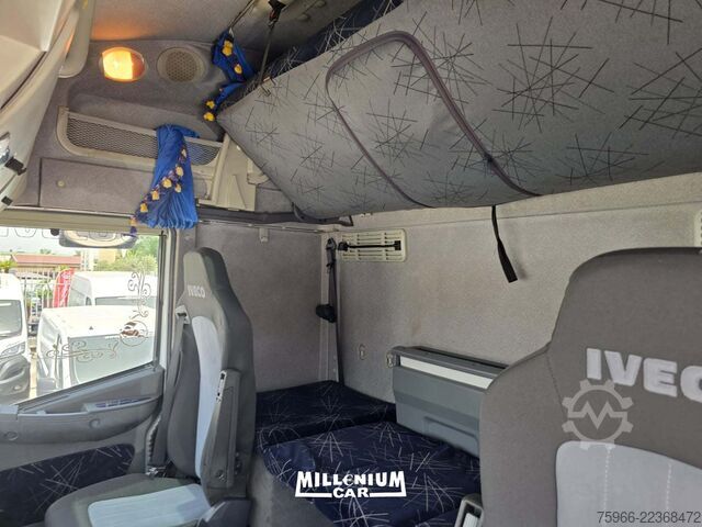 Curtain sider van Iveco STRALIS 400 CENTINATO 9,60 A/BASSA SPOND