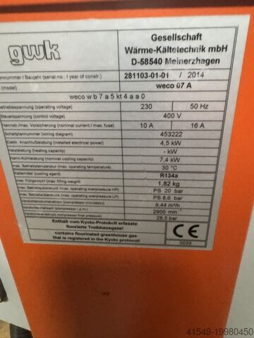 Refrigeration machine GWK weco 07 A