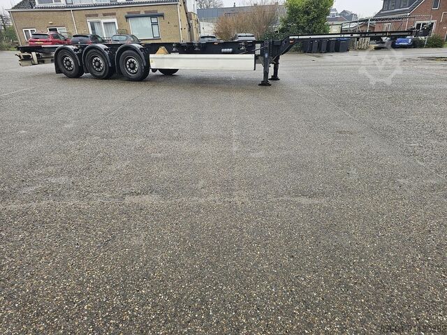 Transport von Containern KRONE SD | ALL CONNECTIONS | BPW DISC | BELGIUM TUV 1...