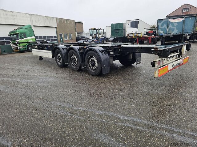 Transport von Containern KRONE SD | ALL CONNECTIONS | BPW DISC | BELGIUM TUV 1...