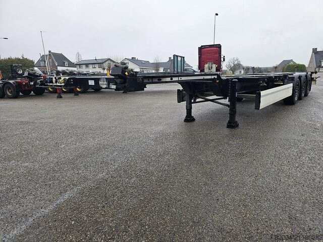 Transport von Containern KRONE SD | ALL CONNECTIONS | BPW DISC | BELGIUM TUV 1...