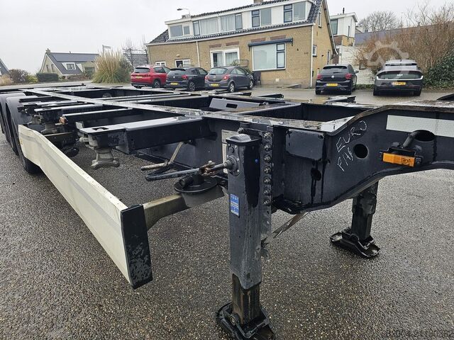 Transport von Containern KRONE SD | ALL CONNECTIONS | BPW DISC | BELGIUM TUV 1...