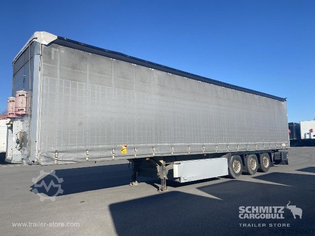 Open semitrailer with tarp Schmitz Cargobull Curtainsider Coil