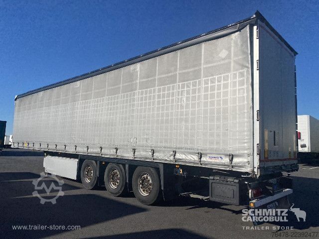 Open semitrailer with tarp Schmitz Cargobull Curtainsider Coil