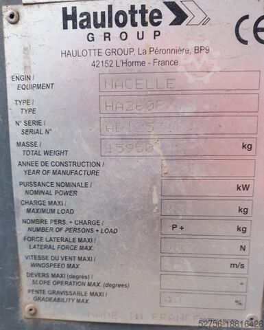Gelenkteleskoparbeitsbühne Haulotte HA 260 PX