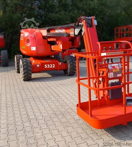 Gelenkteleskoparbeitsbühne Haulotte HA 18 SPX