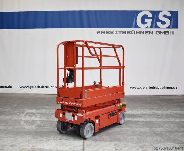Scherenhebebühne Haulotte Optimum 6