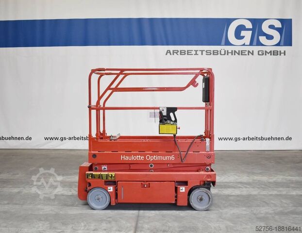 Scherenhebebühne Haulotte Optimum 6