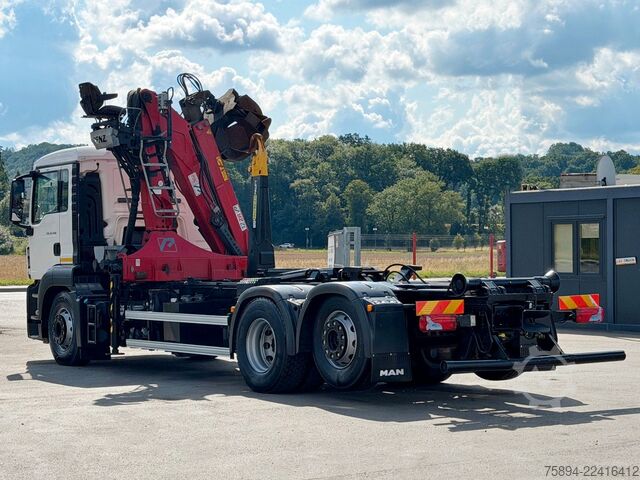 Roll-off tipper truck MAN TGS 26.400 Abrollkipper* PENZ 12Z7.90R* TOP