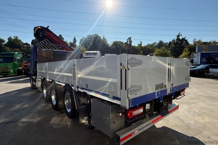Truck mounted crane VOLVO FM-500 8x4 HMF5030 Flyjib & Troil