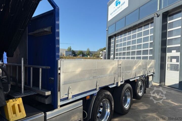 Truck mounted crane VOLVO FM-500 8x4 HMF5030 Flyjib & Troil