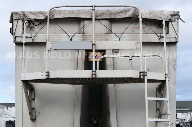 Kipper Auflieger BENALU C39C17 Kippmulde 57m³ Liftachse Plane