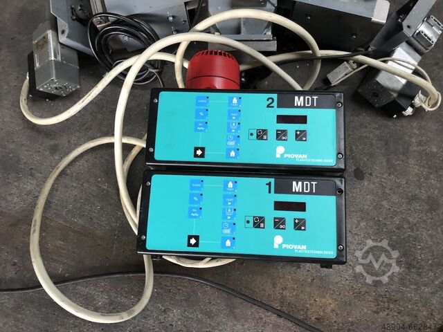 Dosing mixing system Piovan MDT 14 Dosier-Einfärbanlage