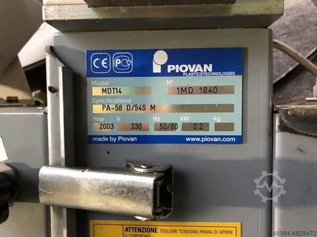 Dosier-Mischanlage Piovan MDT 14 Dosier-Einfärbanlage