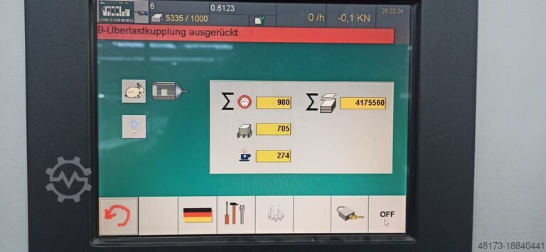 Flatbed die cutter/sheet die cutter Heidelberg Dymatrix 113 CSB Pro