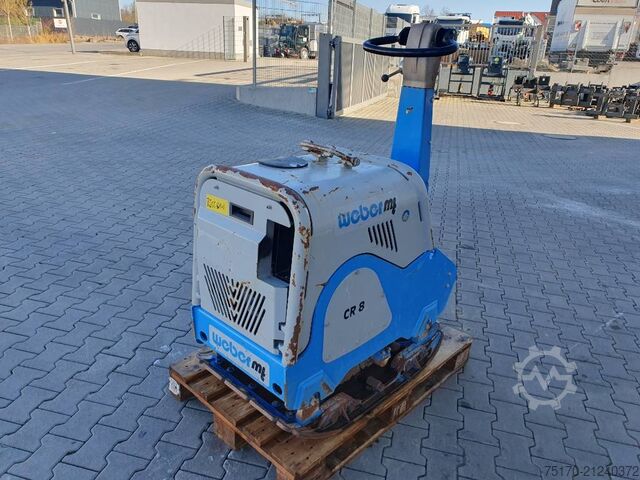 Rüttelplatte Weber CR 8 Hatz-Diesel / 601kg / Rüttelplatte / 117 h