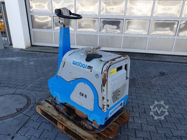 Rüttelplatte Weber CR 8 Hatz-Diesel / 601kg / Rüttelplatte / 117 h