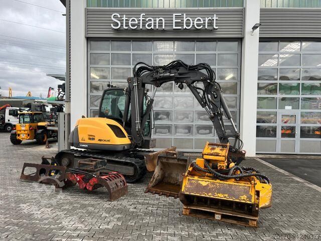 Minibagger Mecalac 8MCR GreenJob / 3.657h / Mulcher Greifer Löffel