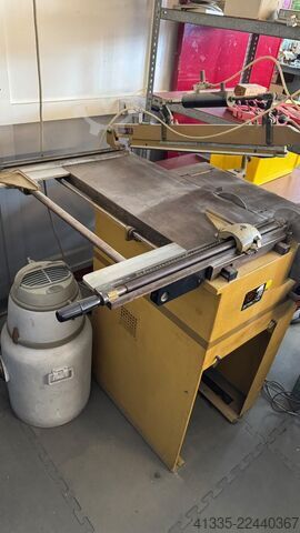 Precision circular saw for printed circuit boards Amacher HAMBA B-4TE/C