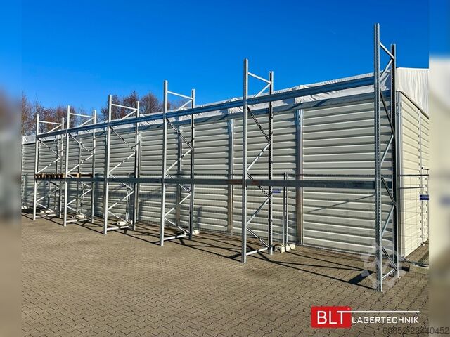 Pallet rack 16,8 lfm Palettenregale für Außenbereich H: 4,5m , 3000 kg Fachlast , FVZ