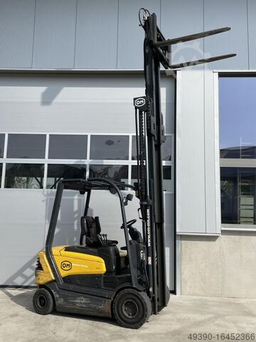 Elektro Gabelstapler, Frontstapler, Elektrostapler, Kompaktstapler Containerfähig OM PIMESPO XE 25 ac