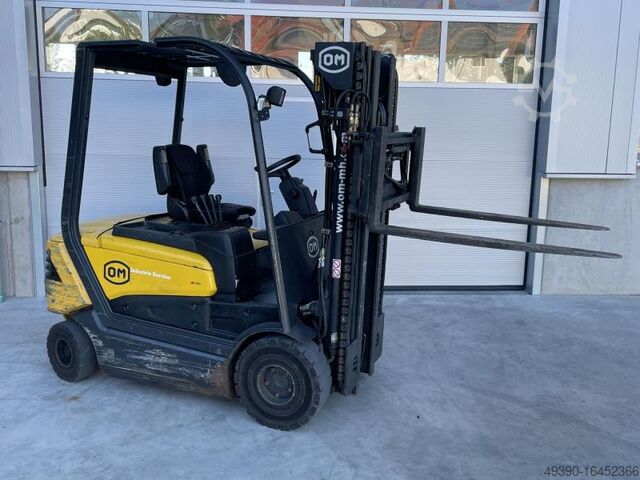 Elektro Gabelstapler, Frontstapler, Elektrostapler, Kompaktstapler Containerfähig OM PIMESPO XE 25 ac