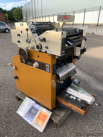 ITEK Graphix 985CF / Ryobi 3202MCS – 2-Farben-Endlosformulardruckmaschine (Offsetdruck) Ryobi- Japan 985CF/3302MCS