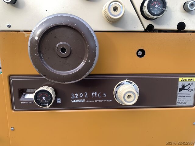 ITEK Graphix 985CF / Ryobi 3202MCS – 2-Farben-Endlosformulardruckmaschine (Offsetdruck) Ryobi- Japan 985CF/3302MCS