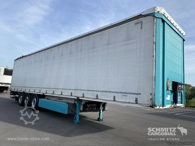 Auflieger mit Pritsche & Plane Leci Trailer Semitrailer Curtainsider Dropside Hayon