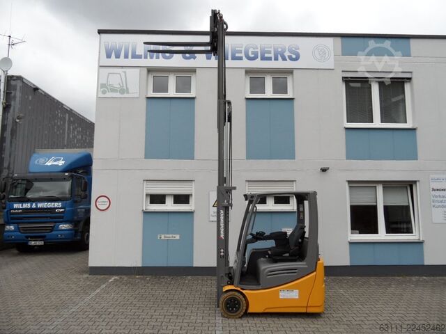 Elektro 3 Rad-Stapler Jungheinrich EFG 216k - neue Batterie - Triplex