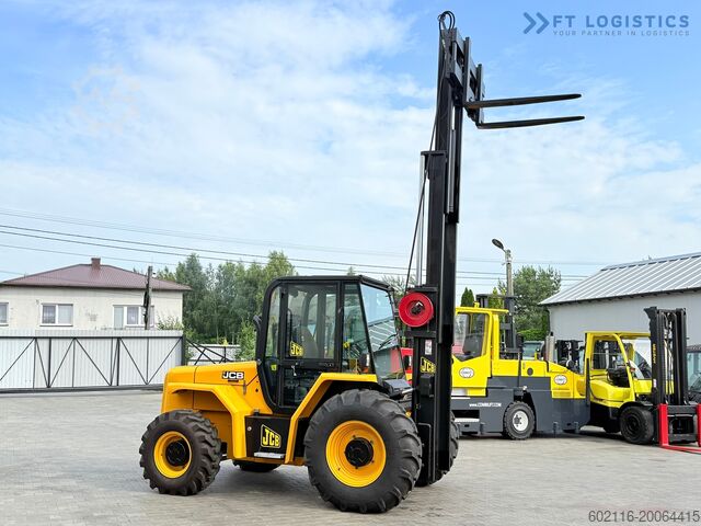 Rough terrain forklift JCB 940 / TRIPLEX 4500 / FREE-LIFT NEW TIRES