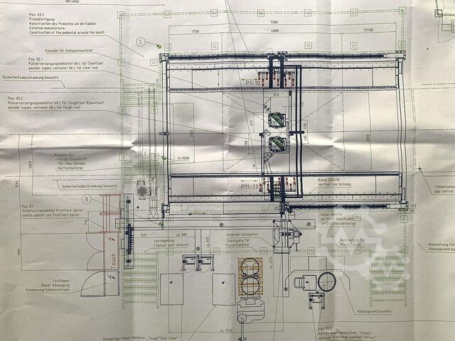 Auto-Elektrostatik-Pulverbeschichtung WAGNER Supercuub 20000